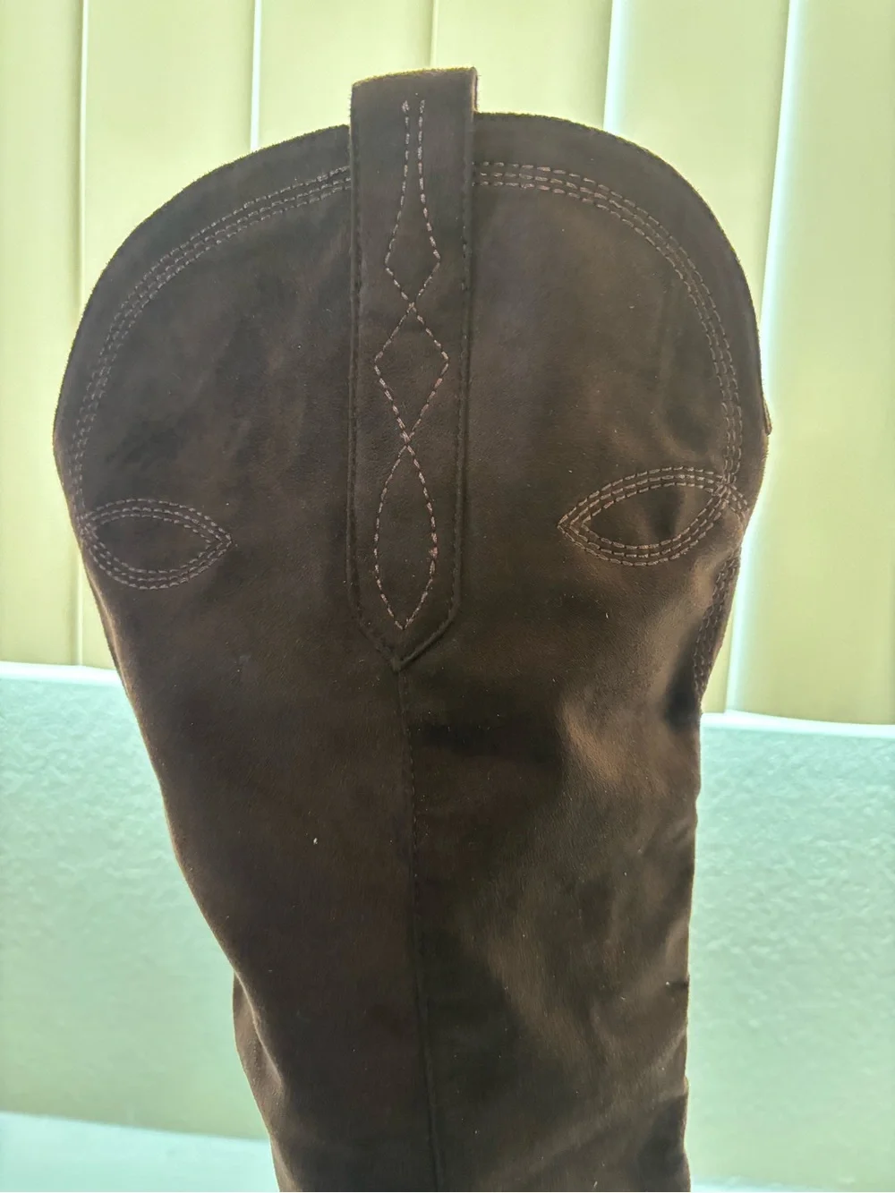 Brand New! Women's Dark Brown Suede Knee-High Boots (size: 8.5)